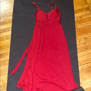 Red dress